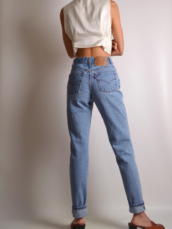 Levi's Denim - Levi's Vintage Women’s 512 Slim Fit Jeans Tapered Leg